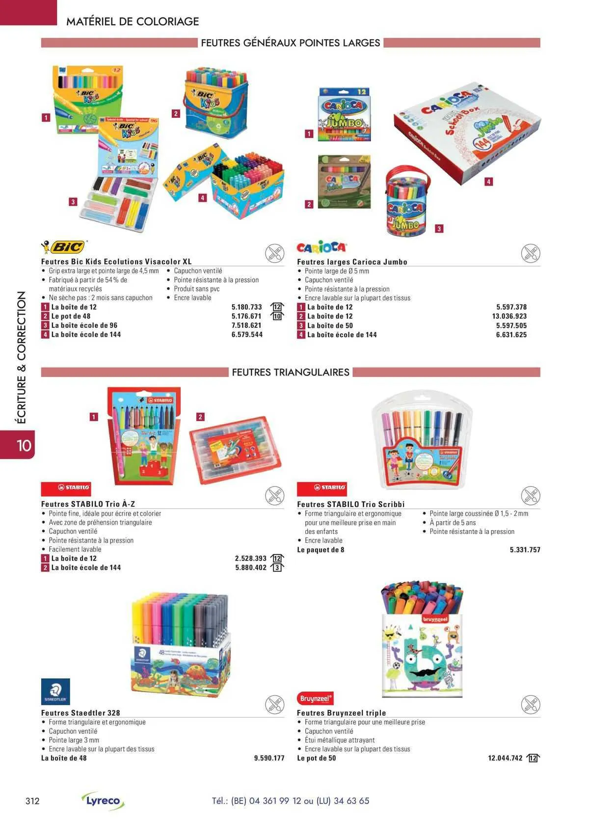 Lyreco Folder van 5 oktober tot 31 december 2023 - folder pagina 260