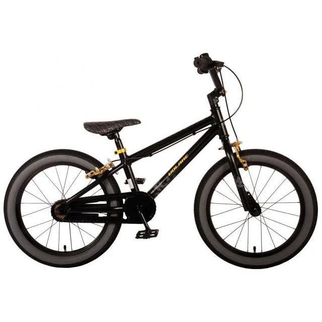 Volare Cool Rider Kinderfiets - Jongens - 18 inch - Zwart - twee handremmen - 95% afgemonteerd - Prime Collection