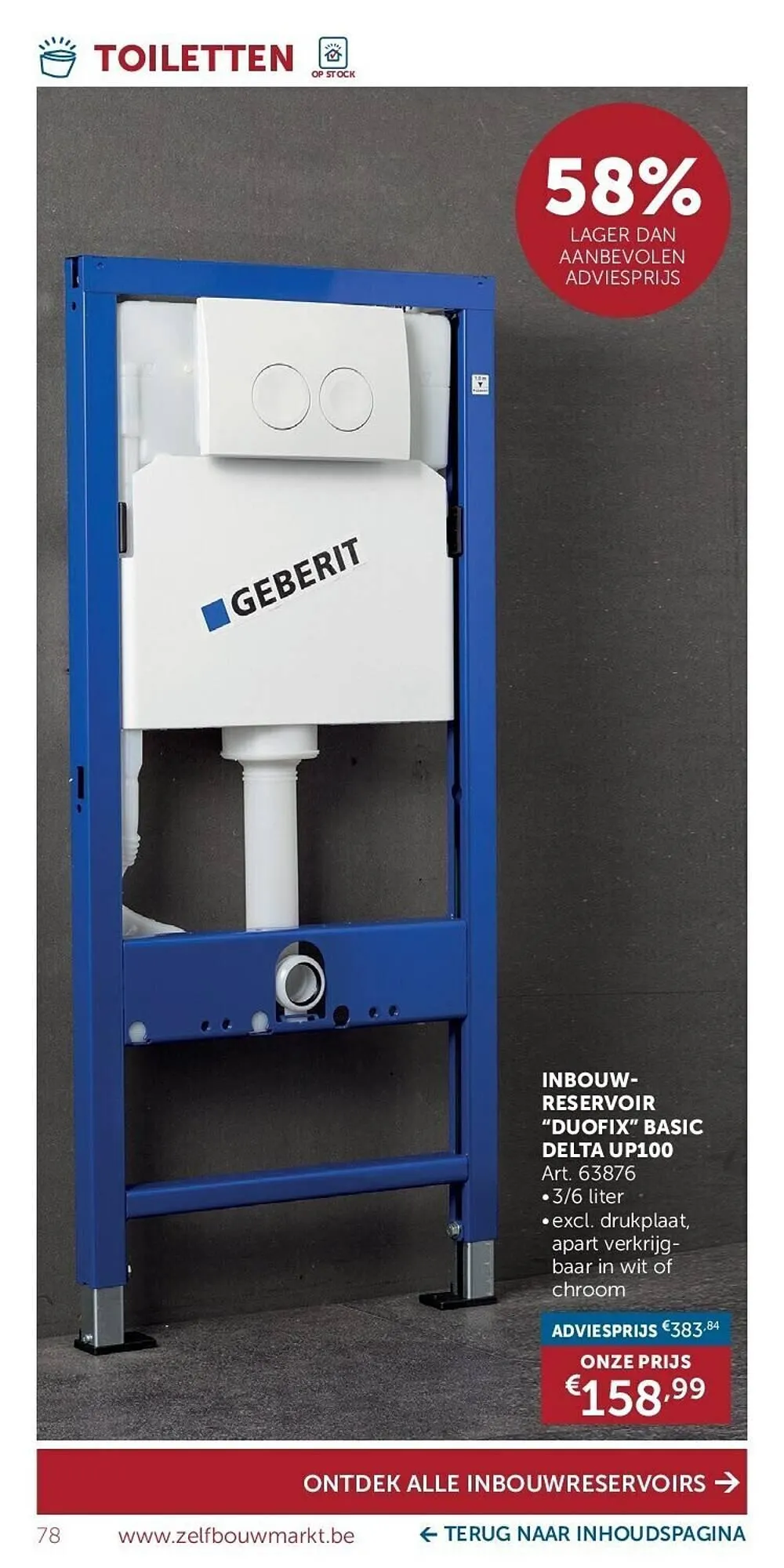 Zelfbouwmarkt folder van 19 december tot 22 januari 2024 - folder pagina 78