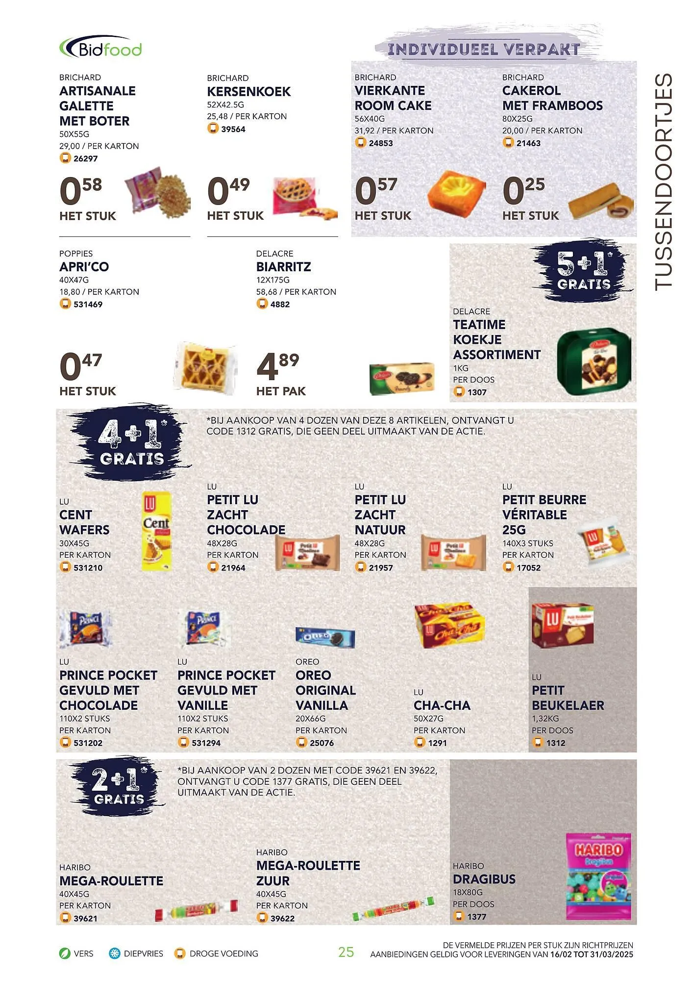Bidfood folder van 16 februari tot 31 maart 2025 - folder pagina 25