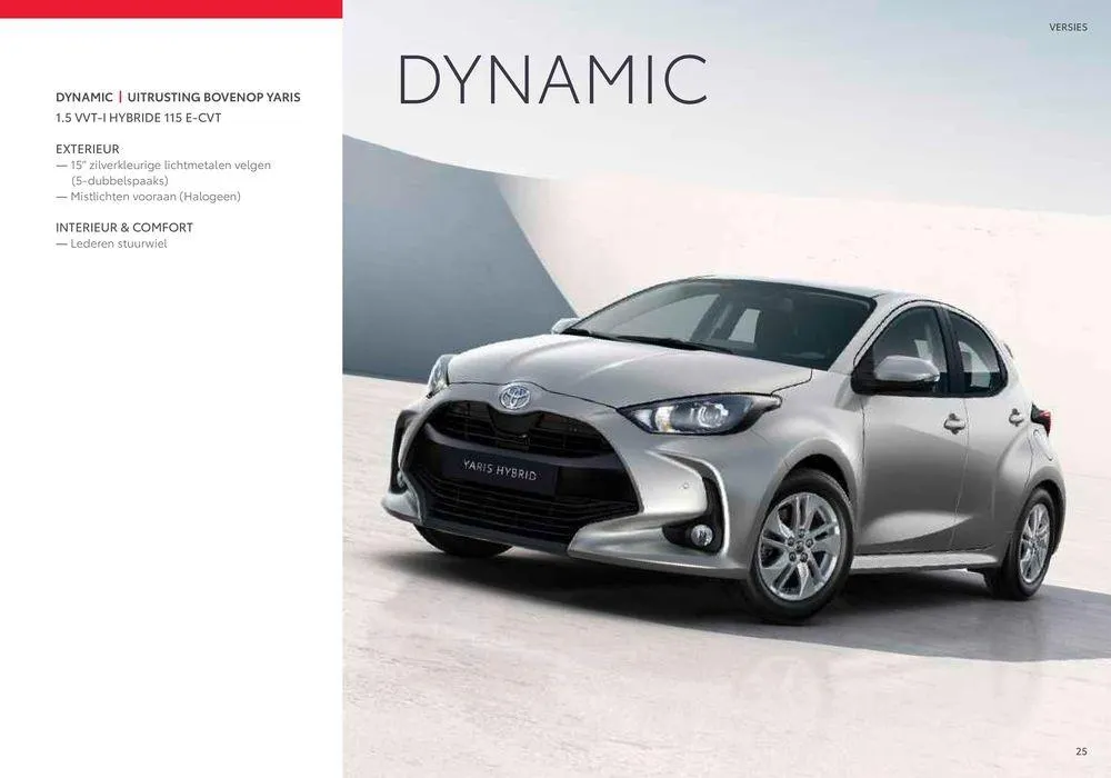 Yaris van 1 juli tot 1 juli 2025 - folder pagina 25