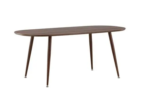 Rebellenclub Eetkamertafel Havdhem - 180 x 90 cm - Walnoot