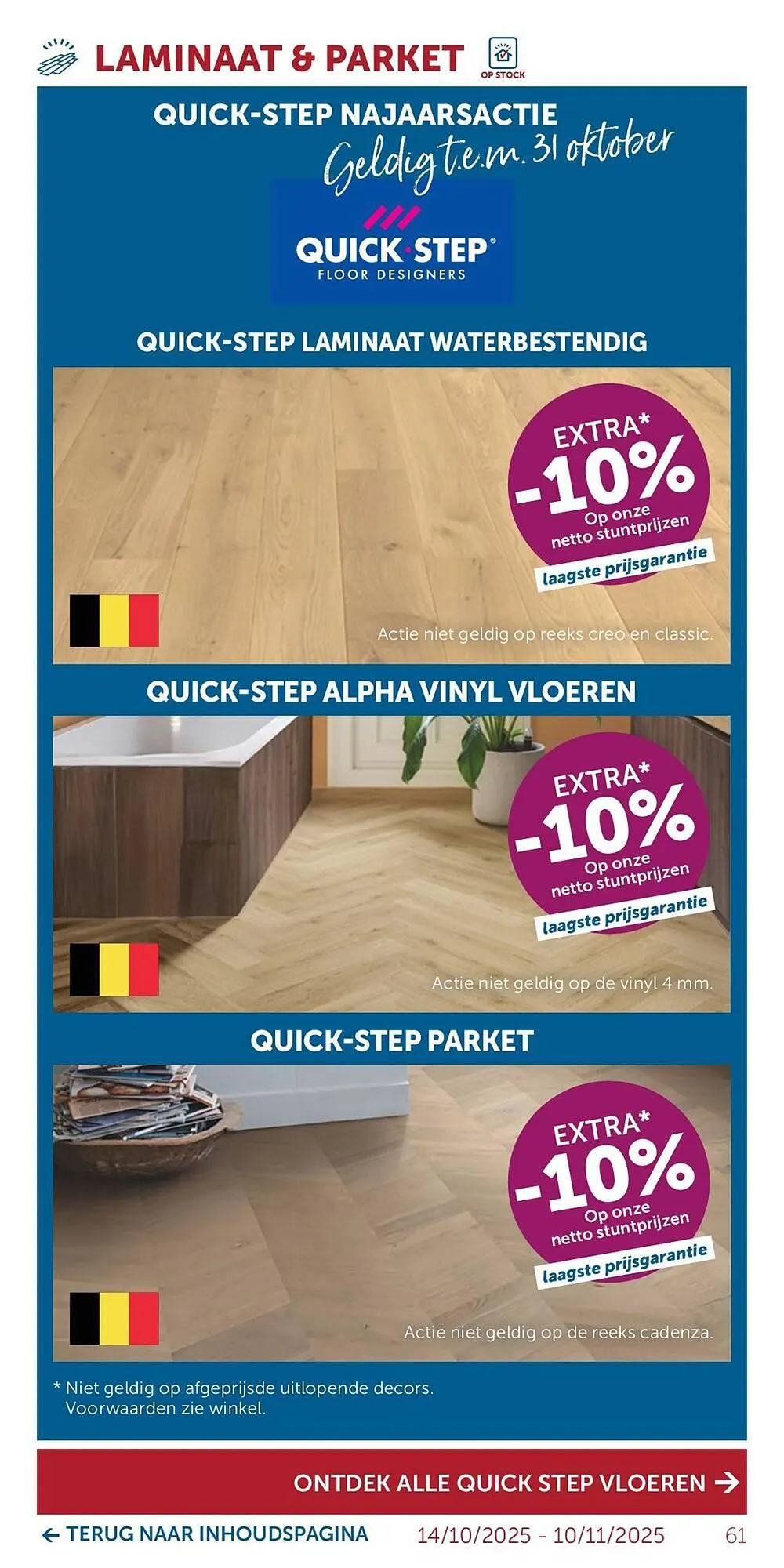 Zelfbouwmarkt folder van 14 oktober tot 10 november 2025 - folder pagina 61