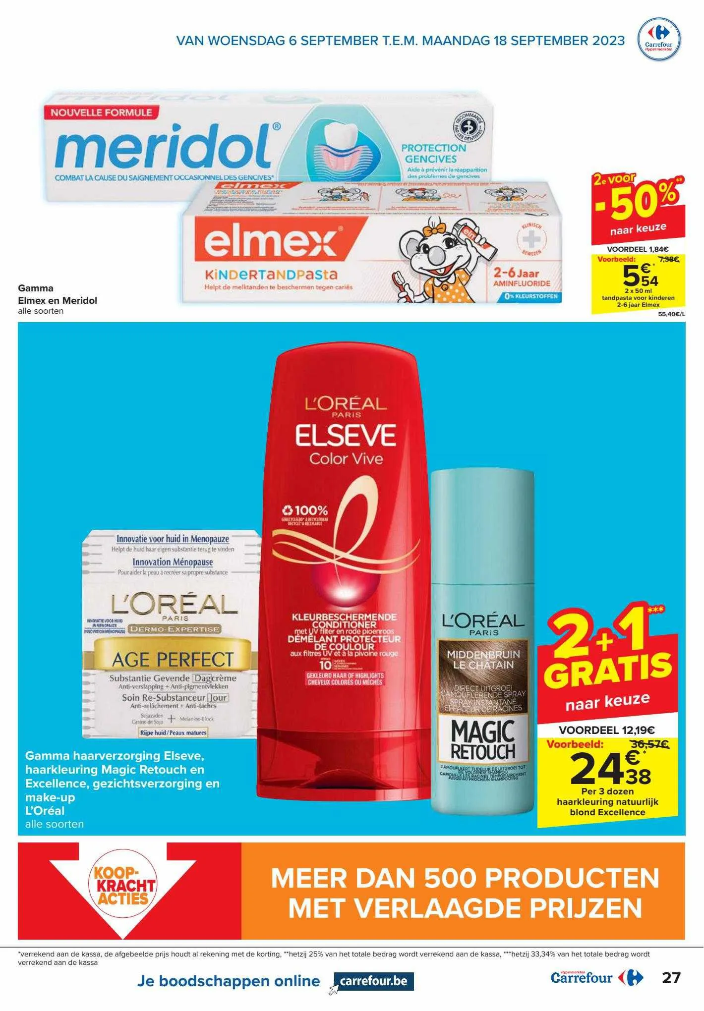 Carrefour Express Folder van 15 september tot 15 september 2023 - folder pagina 27