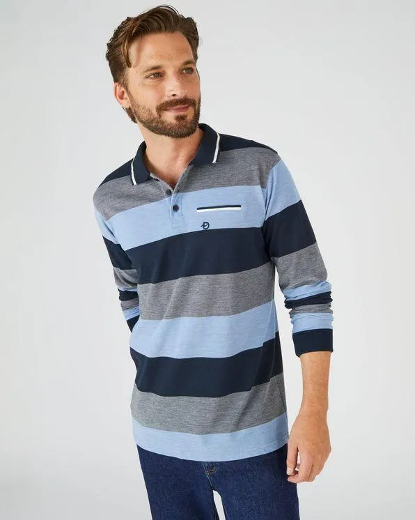 Polo in piquétricot, katoenmix