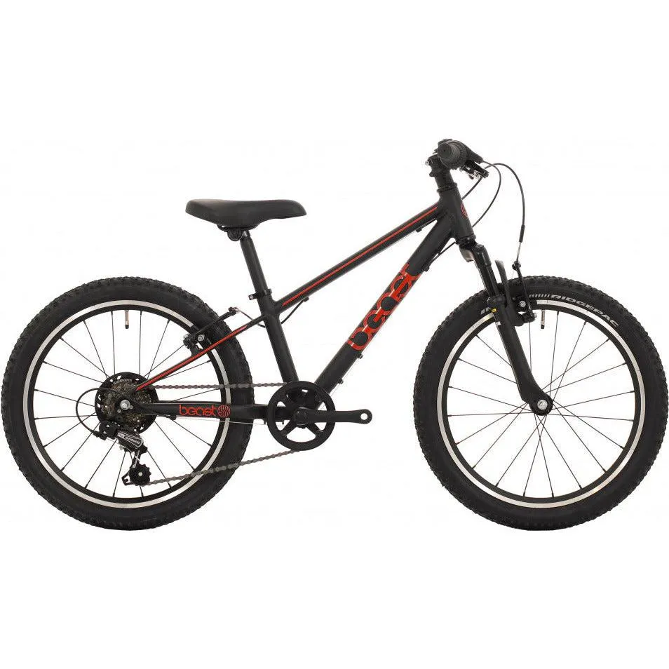 The Beast 20 Inch 26 cm Jongens 6V V-Brakes Zwart Rood