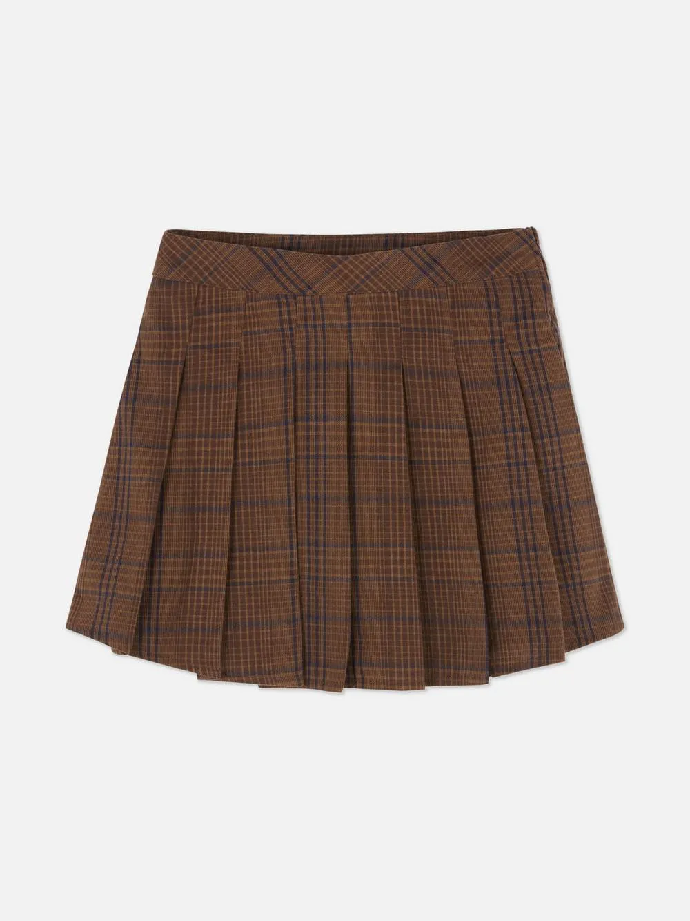7-15 años | Falda a cuadros plisada