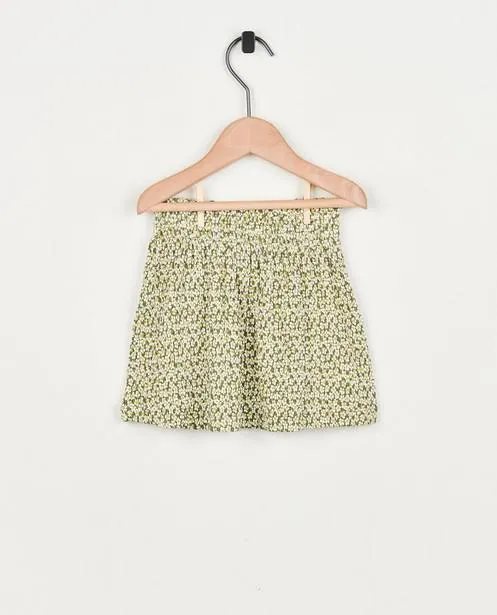 Rok met bloemenprint