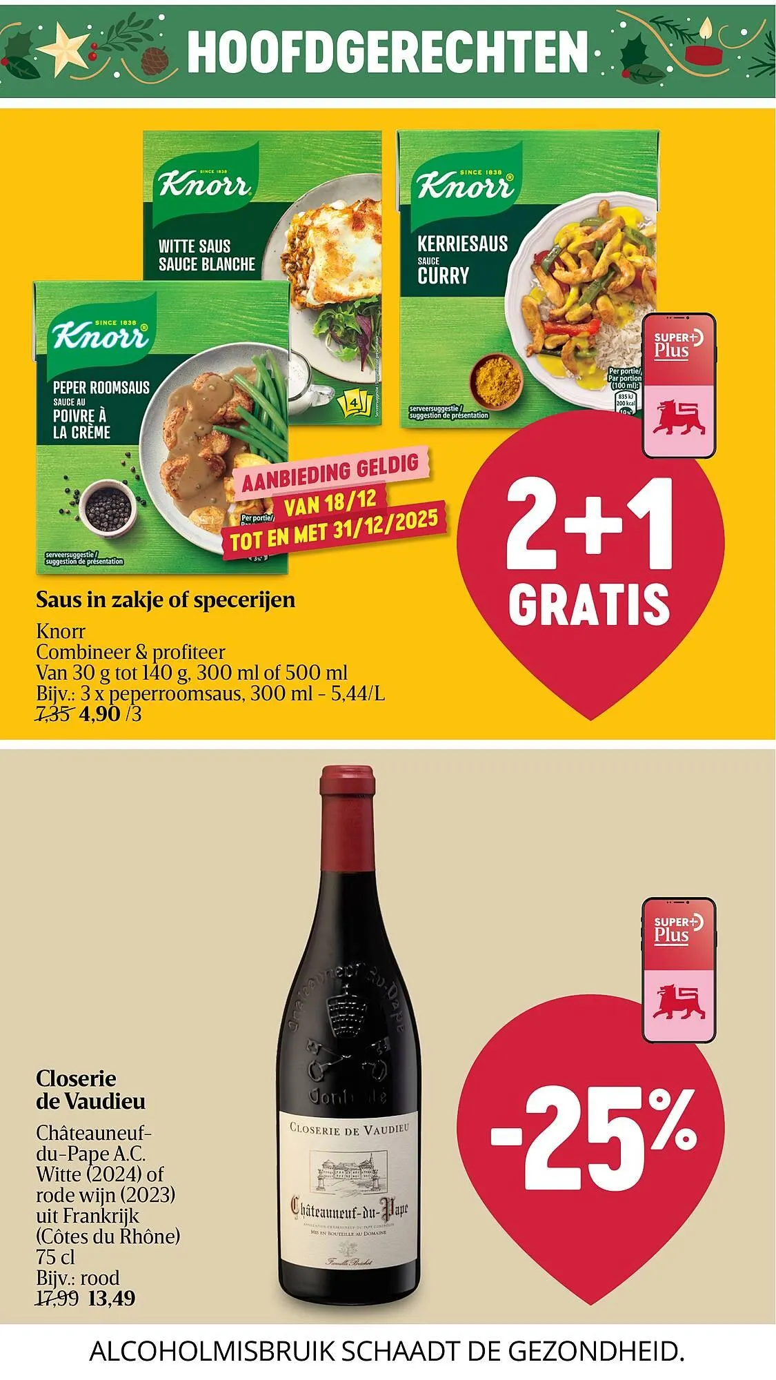AD Delhaize folder van 18 december tot 24 december 2025 - folder pagina 21
