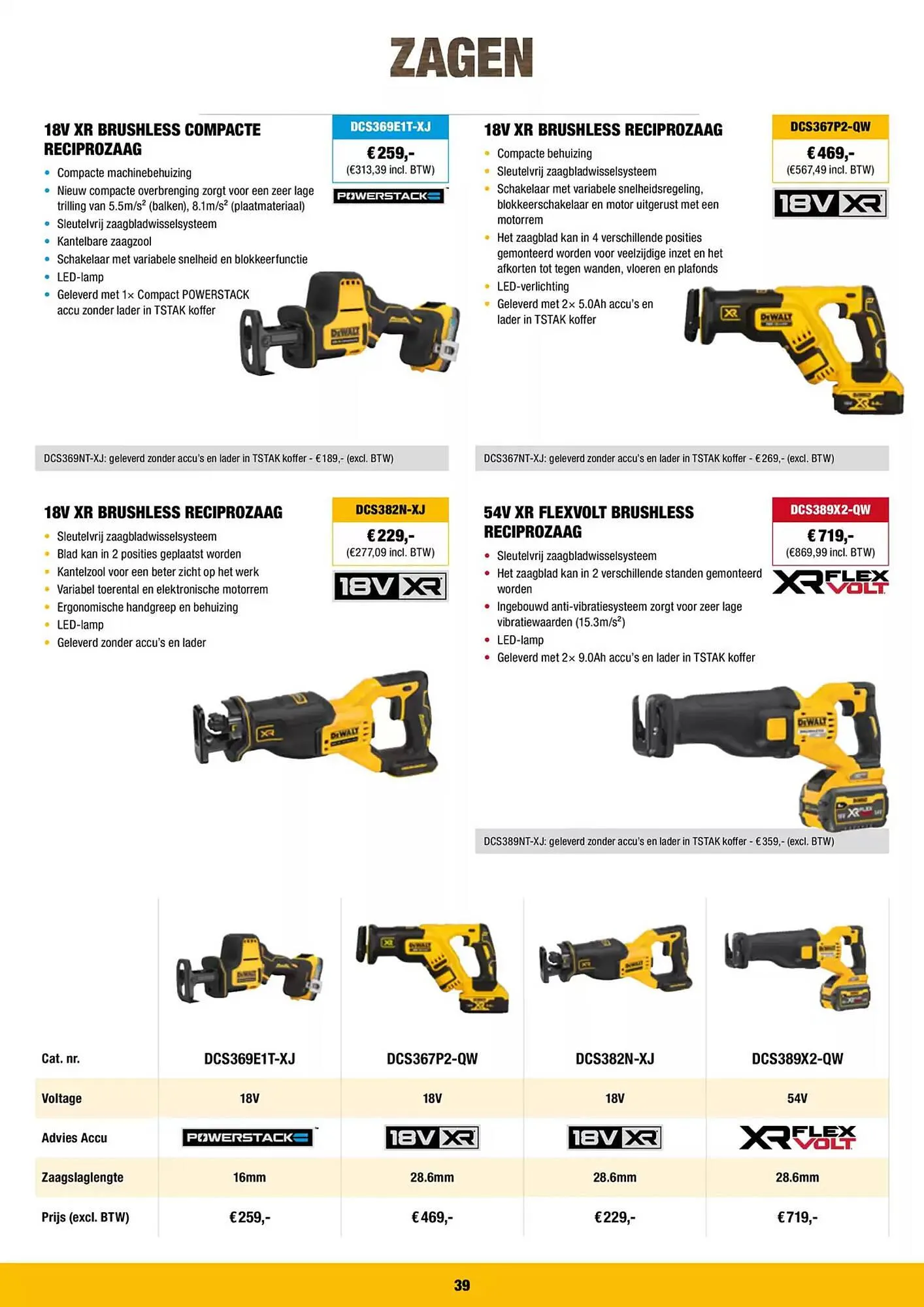 DeWALT folder van 3 februari tot 31 augustus 2025 - folder pagina 39