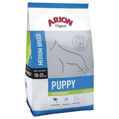 Arion Original Puppy Medium Breed, poulet et riz
