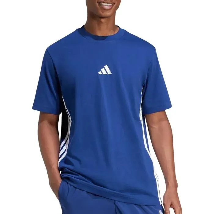Essentials 3-Stripes Single Jersey Shirt Heren