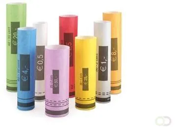 Safescan papieren muntrollen