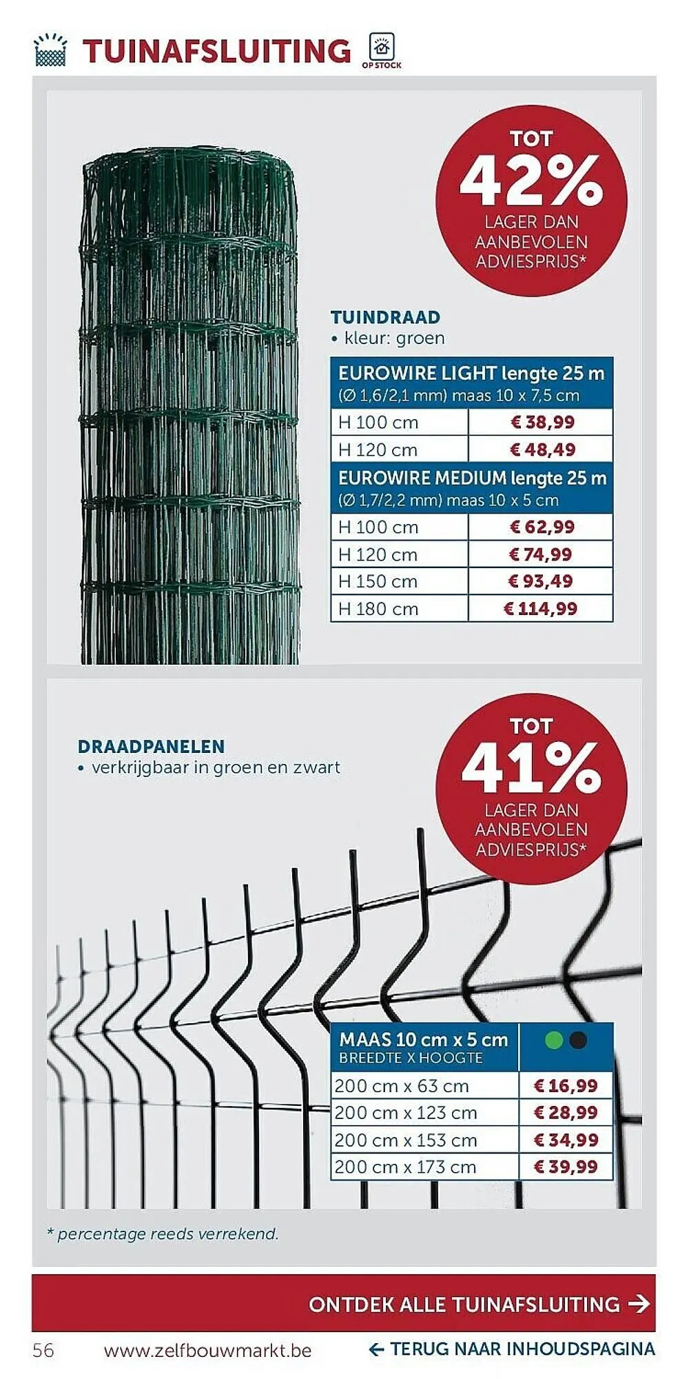 Zelfbouwmarkt folder van 24 februari tot 23 maart 2026 - folder pagina 56