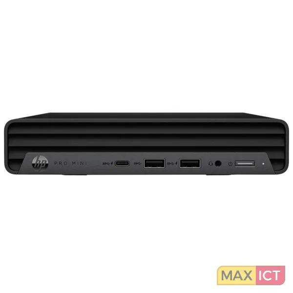 HP Pro 400 G9 Intel® Core™ i5 i5-12500T 8 GB DDR4-SDRAM 256 GB SSD Mini PC Zwart