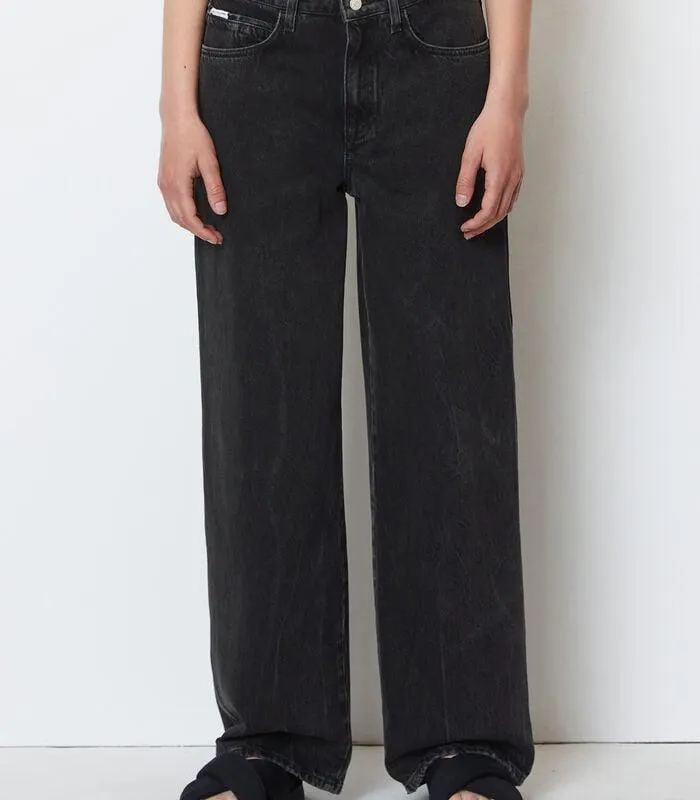 Cargo met lage taille en wijde pijpen