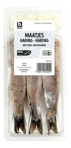 3 harengs maatjes oignon MSC