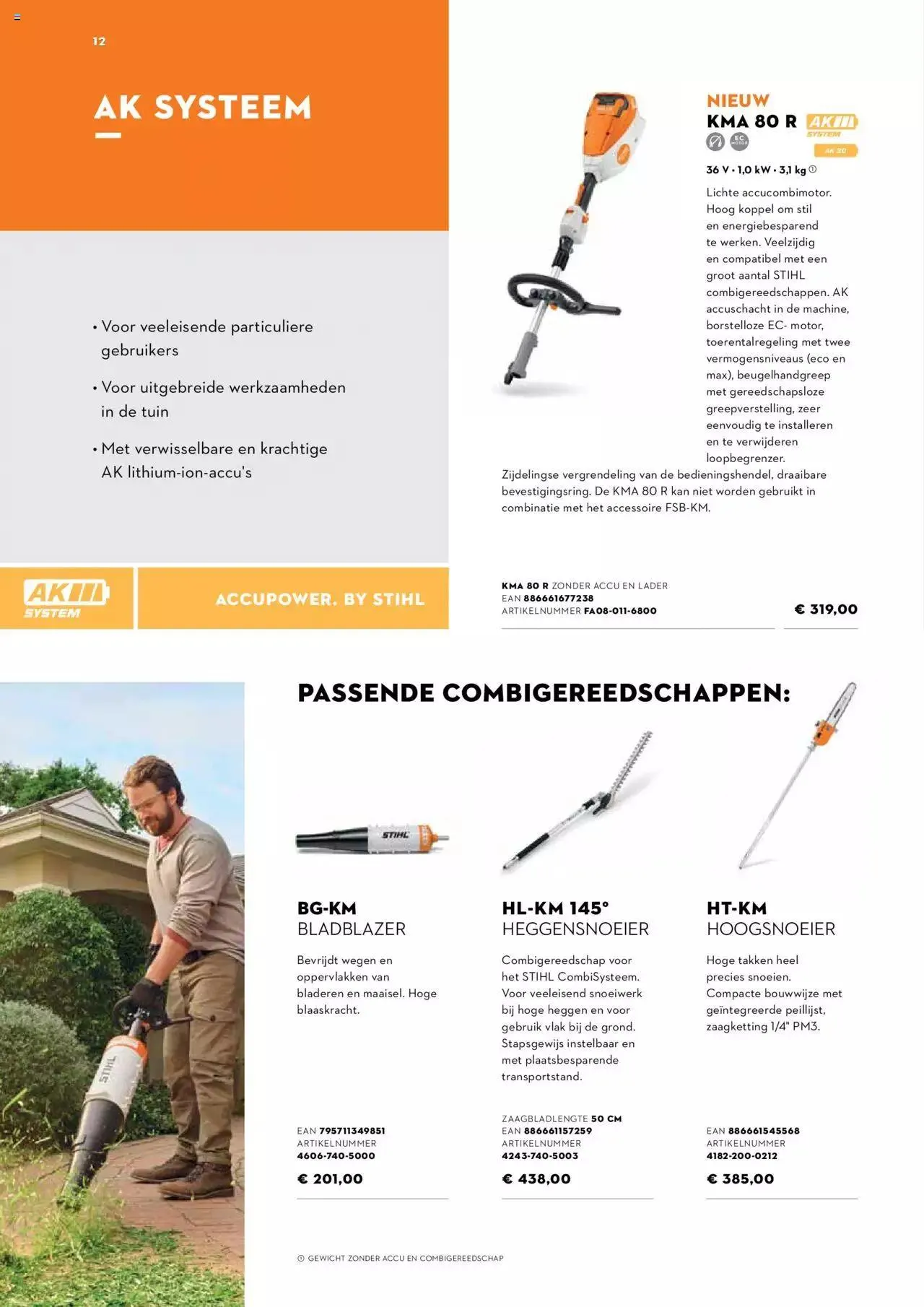 Aveve Gids tuinmachines van 8 april tot 31 december 2024 - folder pagina 12