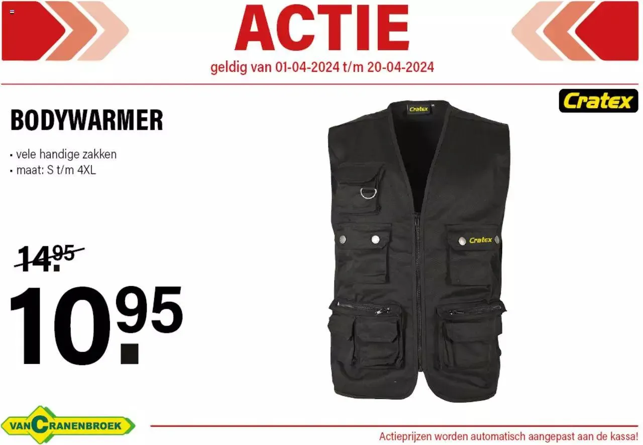 Van Cranenbroek folder / publicité van 20 april tot 7 april 2024 - folder pagina 38