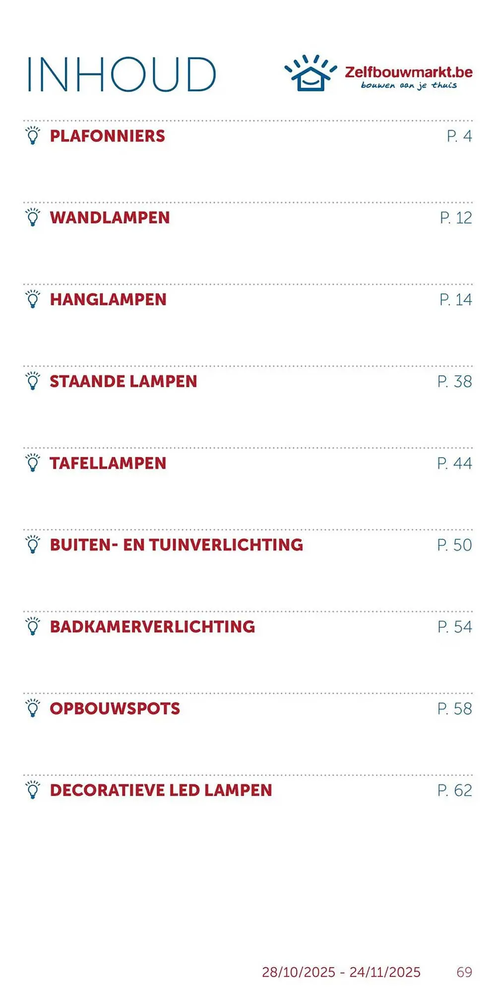 Zelfbouwmarkt folder van 28 oktober tot 24 november 2025 - folder pagina 69