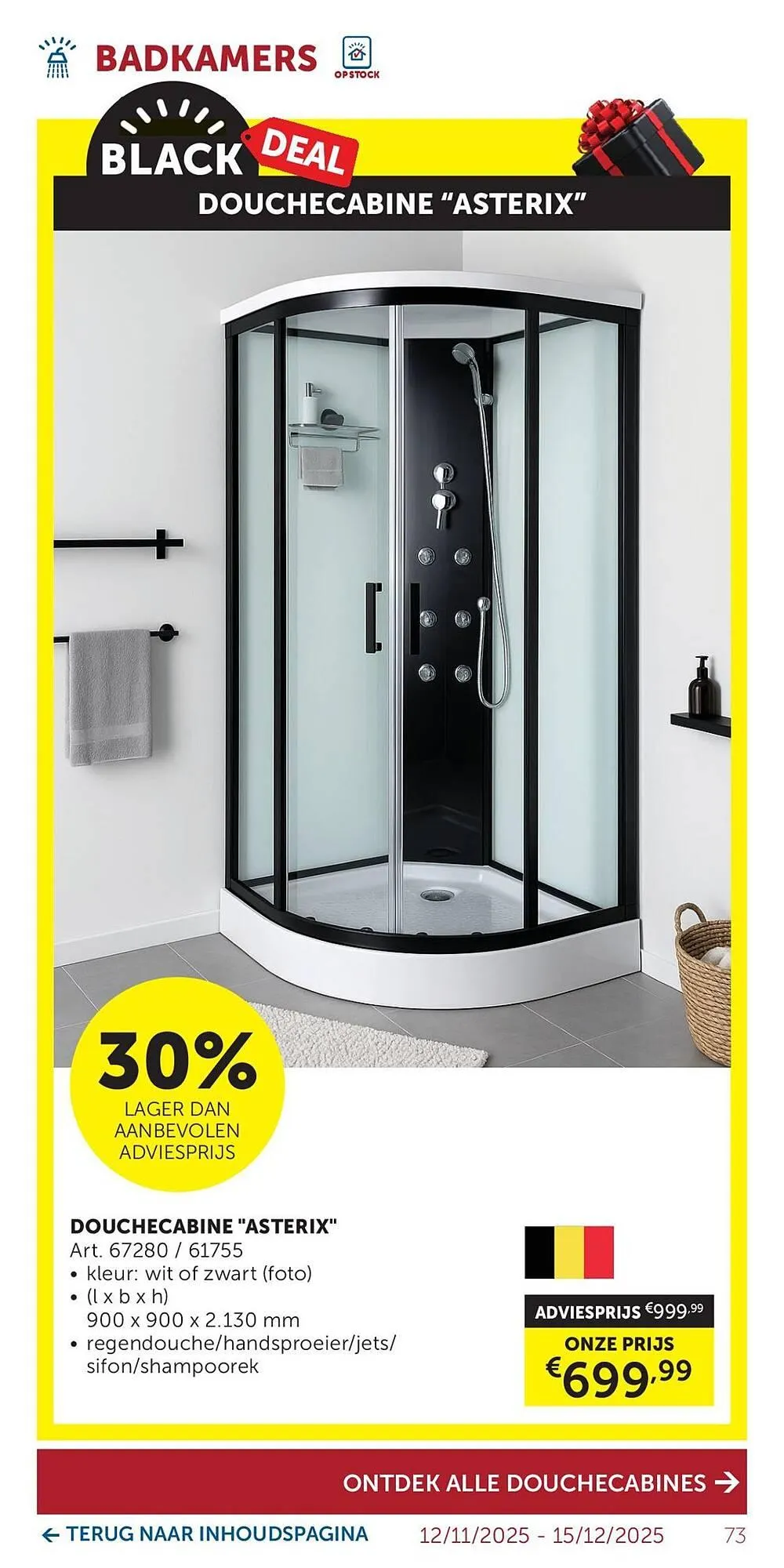 Zelfbouwmarkt folder van 12 november tot 15 december 2025 - folder pagina 73