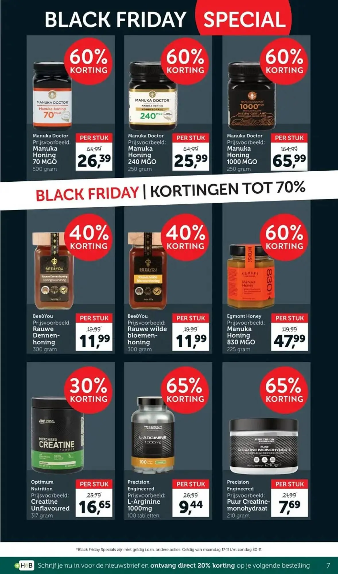 Holland & Barrett folder van 17 november tot 30 november 2025 - folder pagina 7