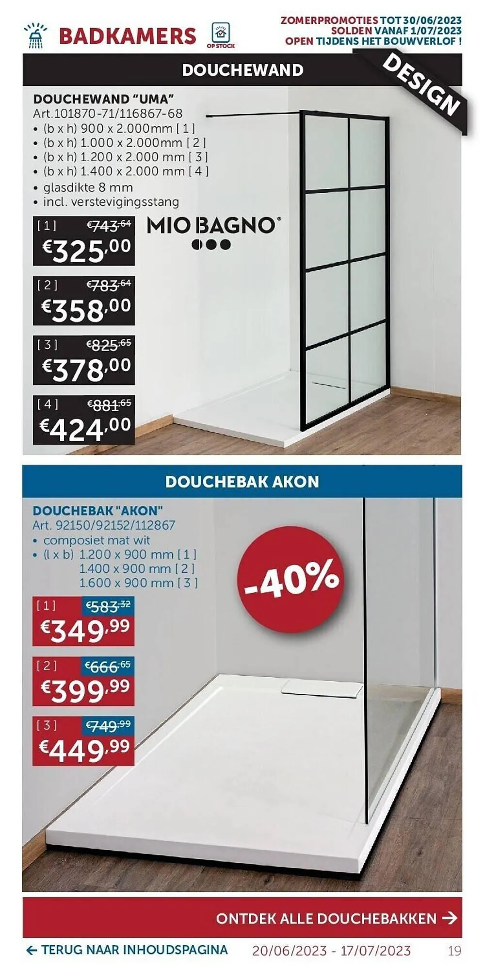 Zelfbouwmarkt folder van 20 juni tot 17 juli 2023 - folder pagina 19
