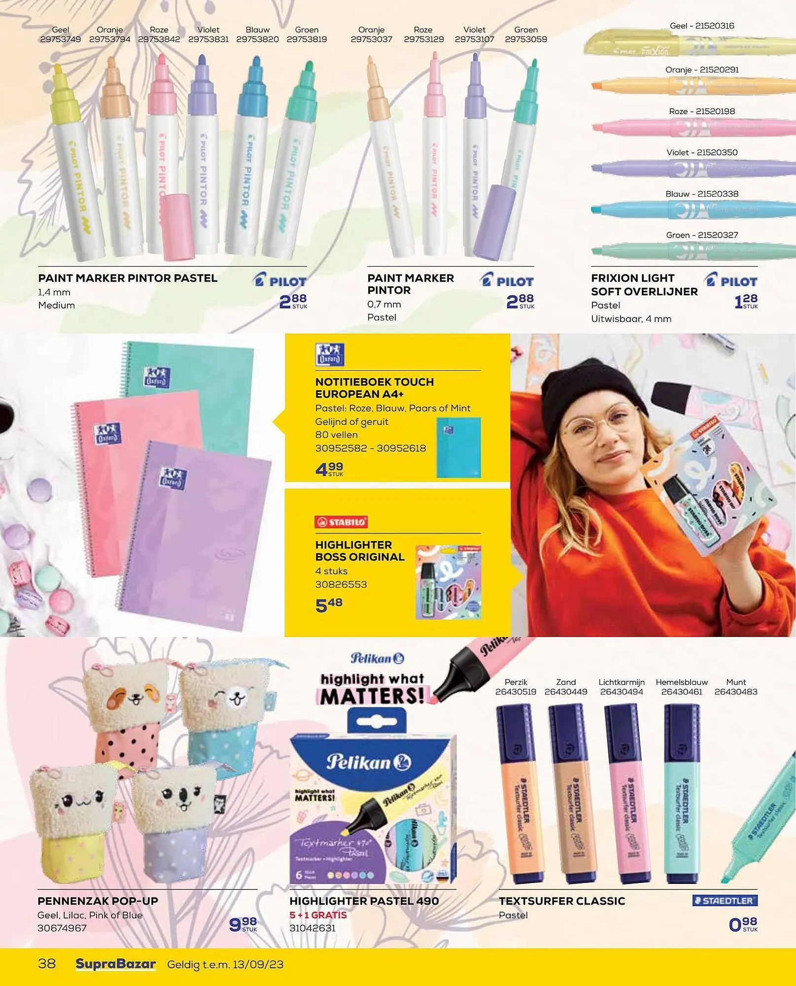 Supra Bazar folder van 3 augustus tot 13 september 2023 - folder pagina 38