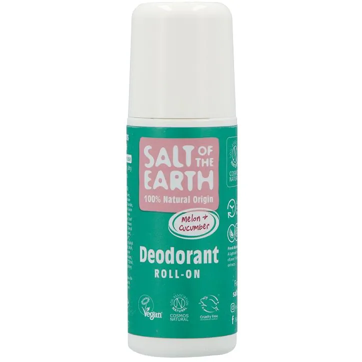 Salt of the Earth Melon & Cucumber Natural Deodorant Roll-on - 75ml