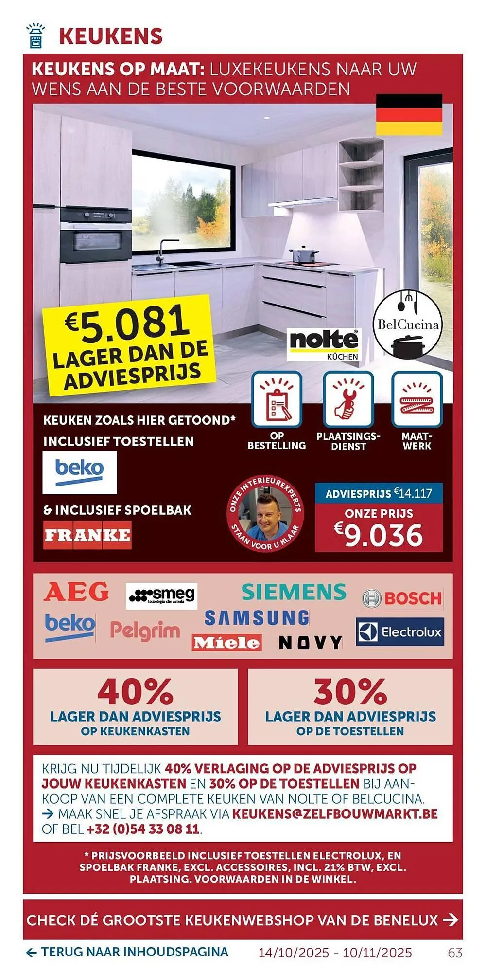 Zelfbouwmarkt folder van 14 oktober tot 10 november 2025 - folder pagina 63