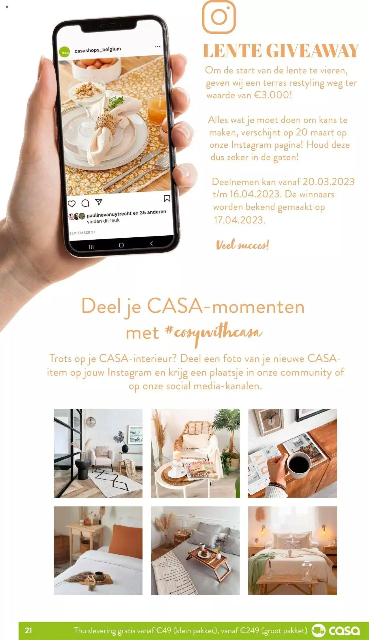 Casa folder Spring/Summer van 31 mei tot 31 december 2023 - folder pagina 21