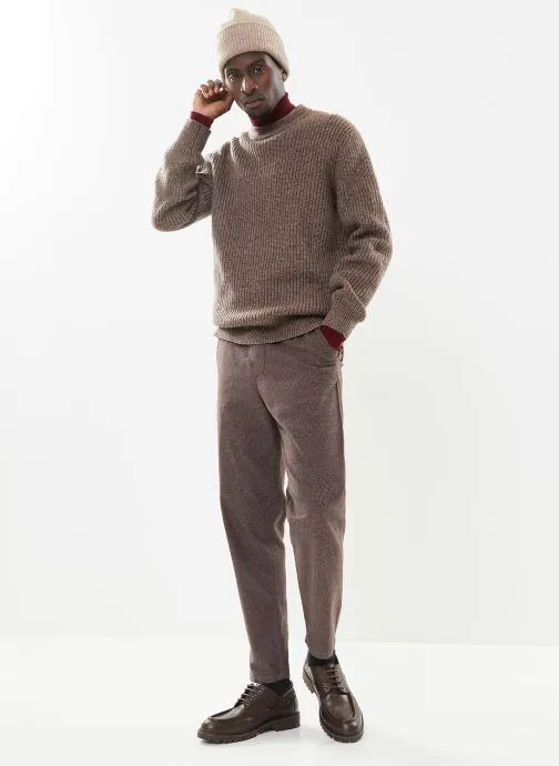 SLHSLIM-TAPE FRED 172 DRAWSTRING PANTS W - Bruin