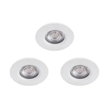 Philips badkamer LED inbouwset Dive 3x5W wit