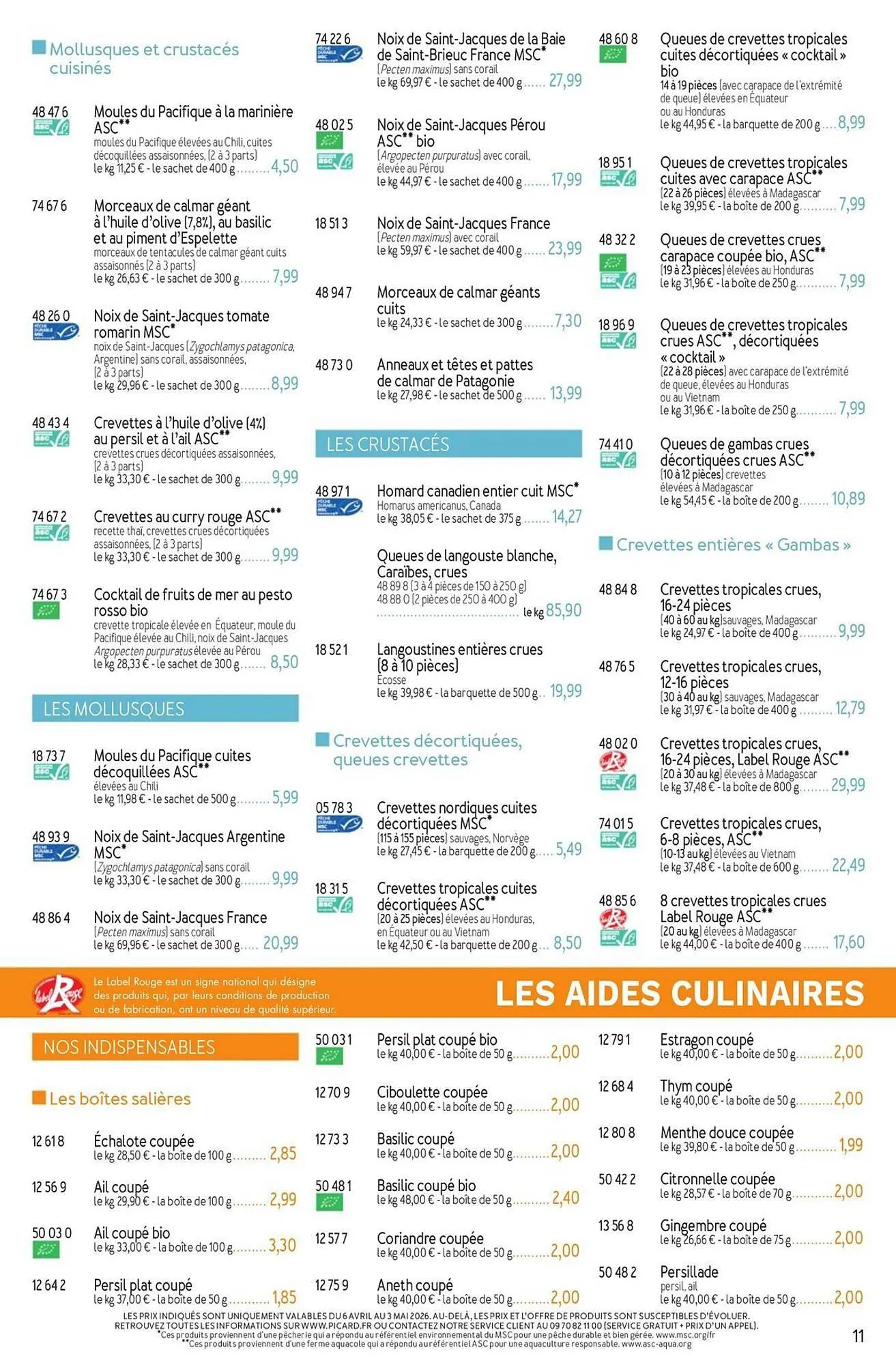 Picard folder van 6 april tot 28 juni 2026 - folder pagina 11