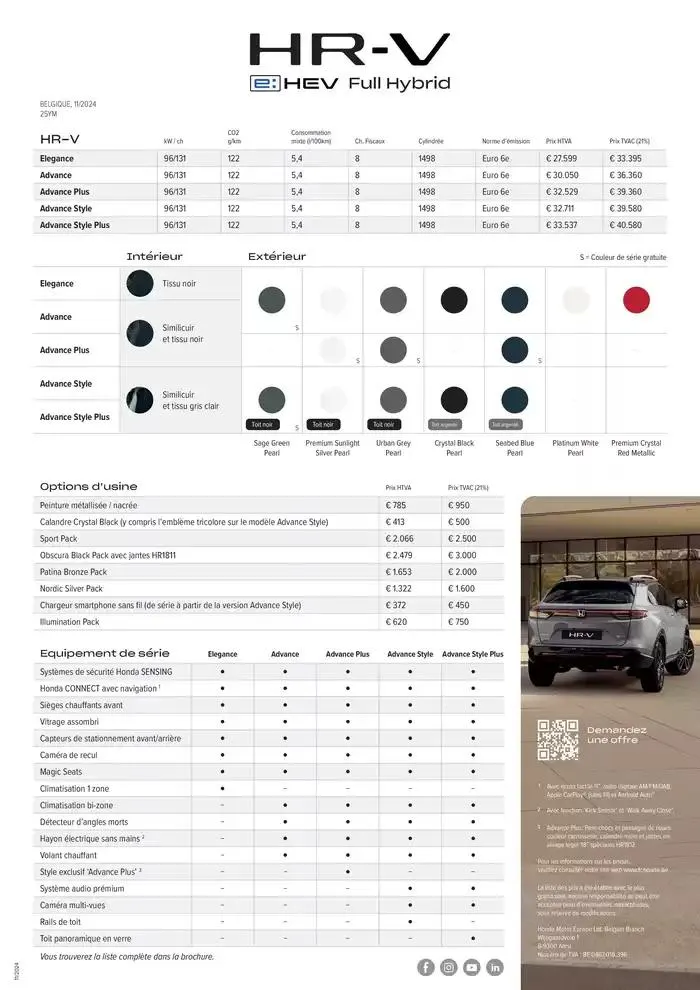 HR-V e:HEV Full Hybrid van 8 januari tot 8 januari 2026 - folder pagina 2