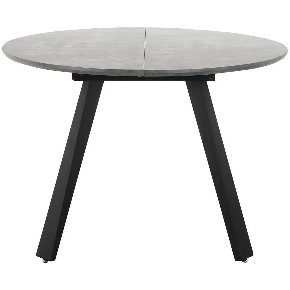 Iwaki - Uitschuifbare eettafel 110/190 cm MDF beton