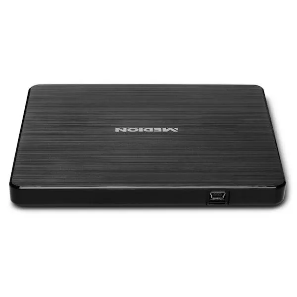 MEDION® Externe cd dvd rewriter GP70N | Stil in geluid | Compact | USB 2.0 | Storingsvrij