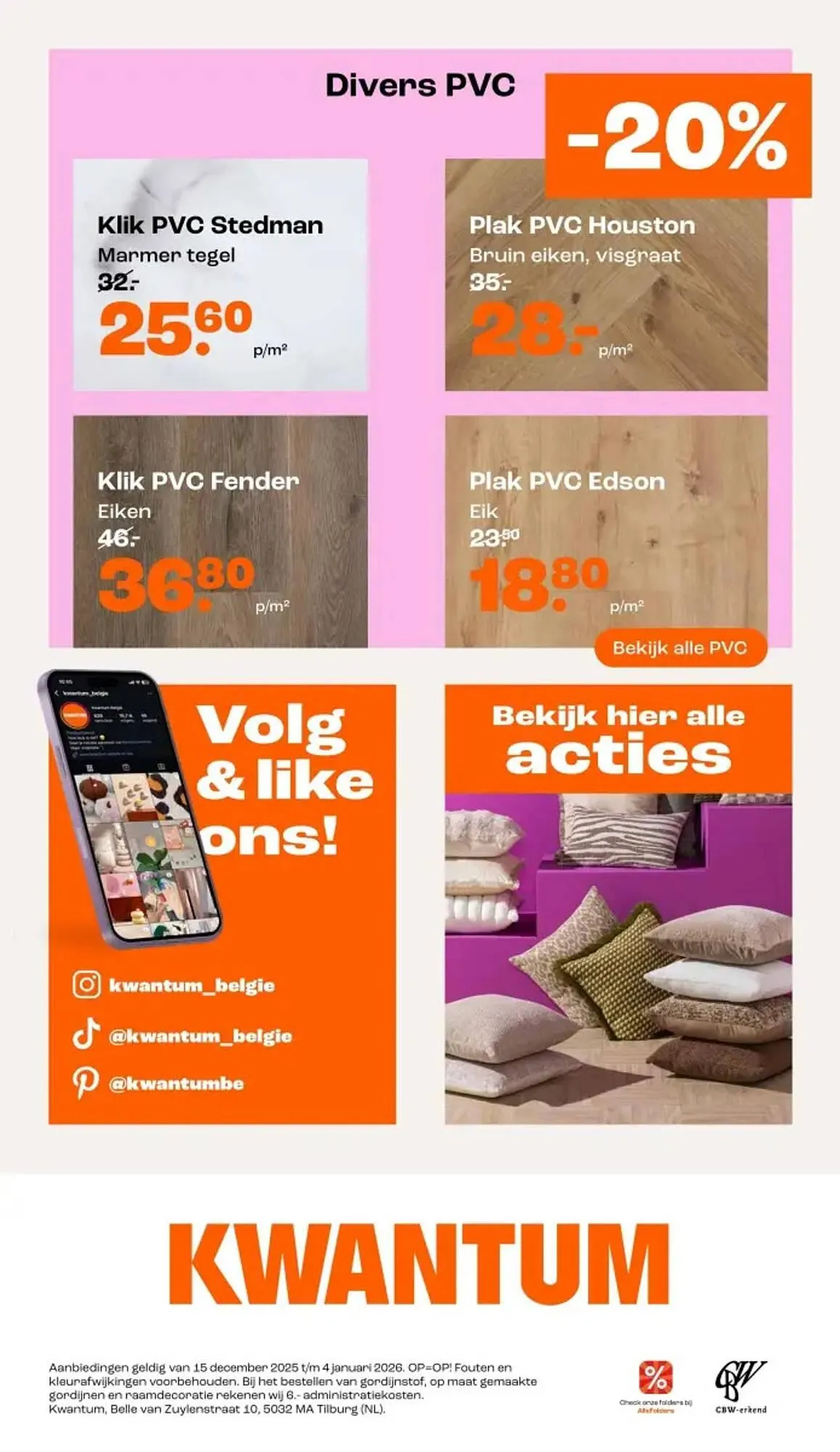 Kwantum folder van 15 december tot 4 januari 2026 - folder pagina 21