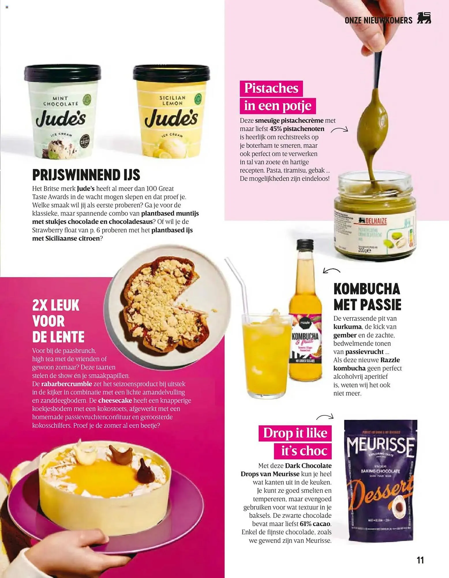 Delhaize magazine van 2 april tot 31 mei 2026 - folder pagina 11