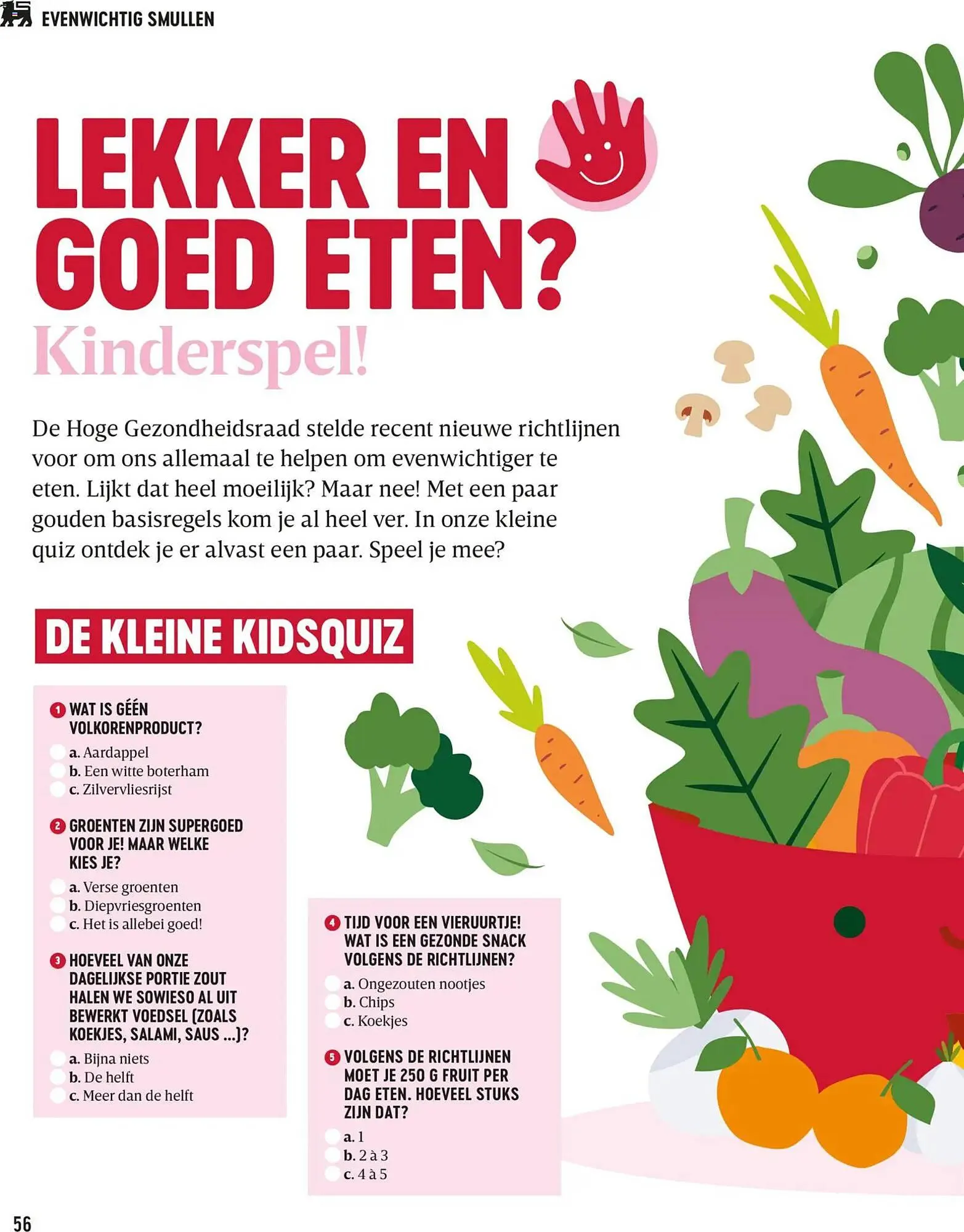 Delhaize magazine van 23 januari tot 31 maart 2026 - folder pagina 56