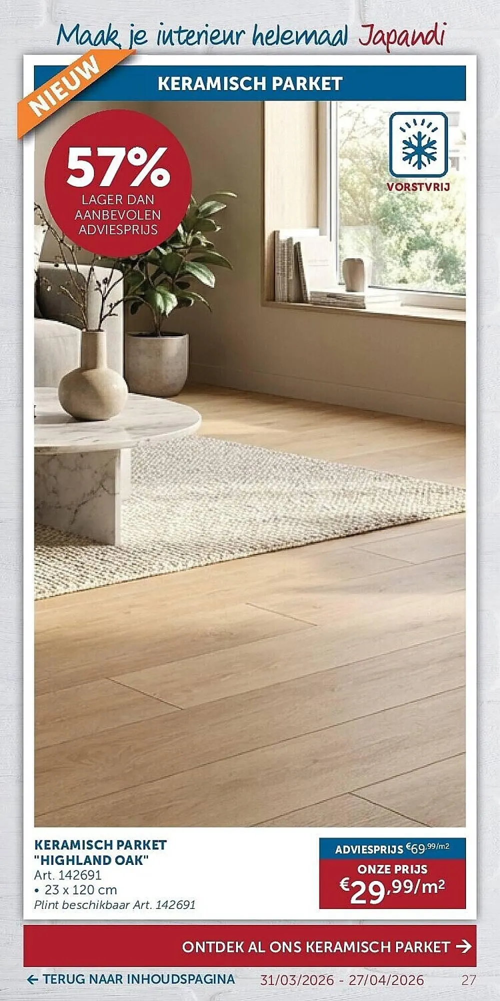 Zelfbouwmarkt folder van 31 maart tot 27 april 2026 - folder pagina 27