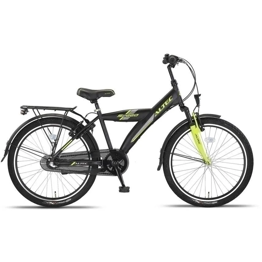 Altec Speed 24 inch Jongensfiets N-3 Deep Lime Green