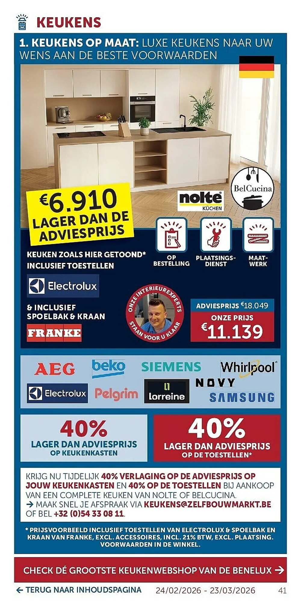 Zelfbouwmarkt folder van 24 februari tot 23 maart 2026 - folder pagina 41