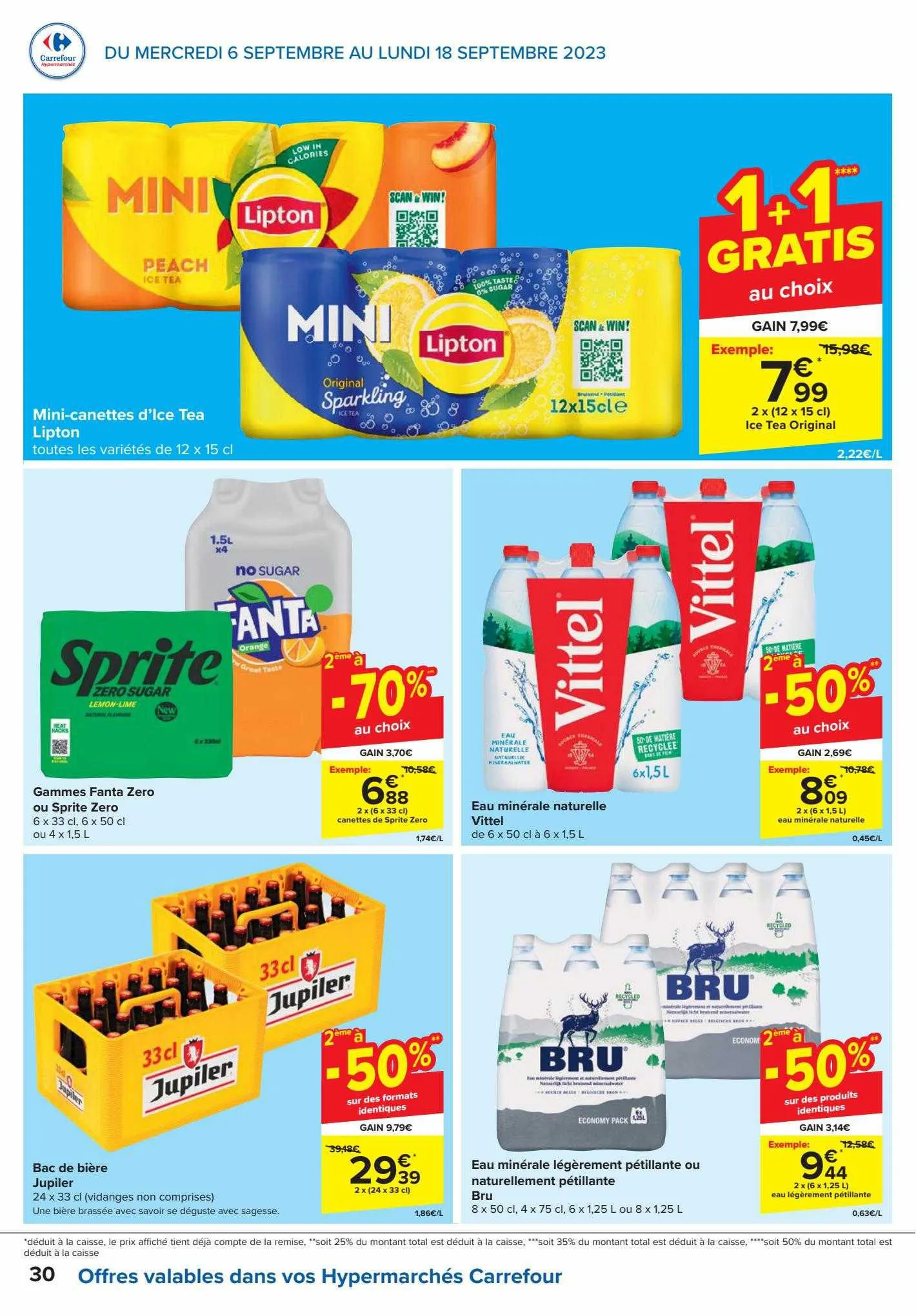 Carrefour Express Folder (FR) van 15 september tot 15 september 2023 - folder pagina 30