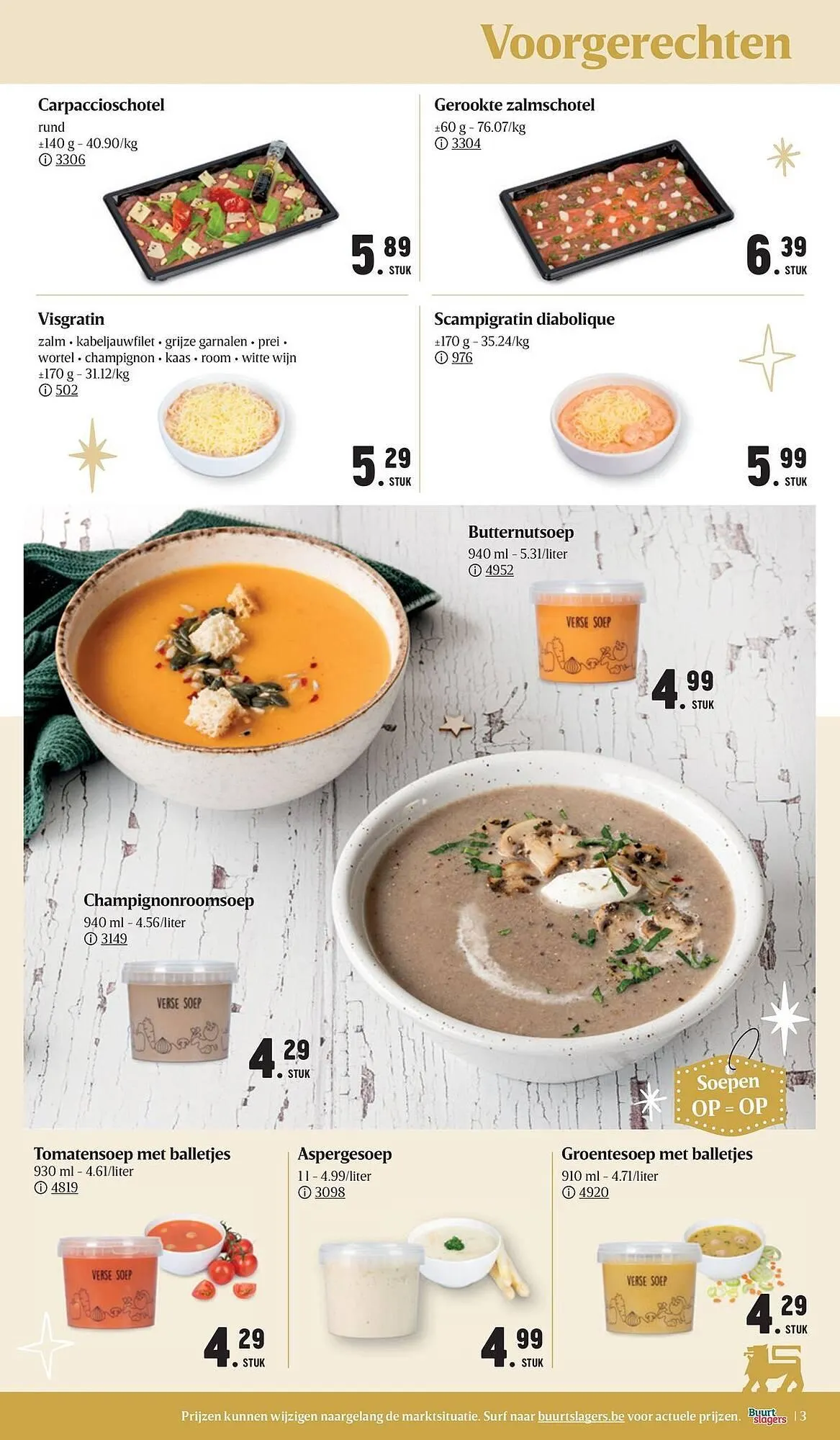 Buurtslagers folder van 2 december tot 31 december 2025 - folder pagina 3