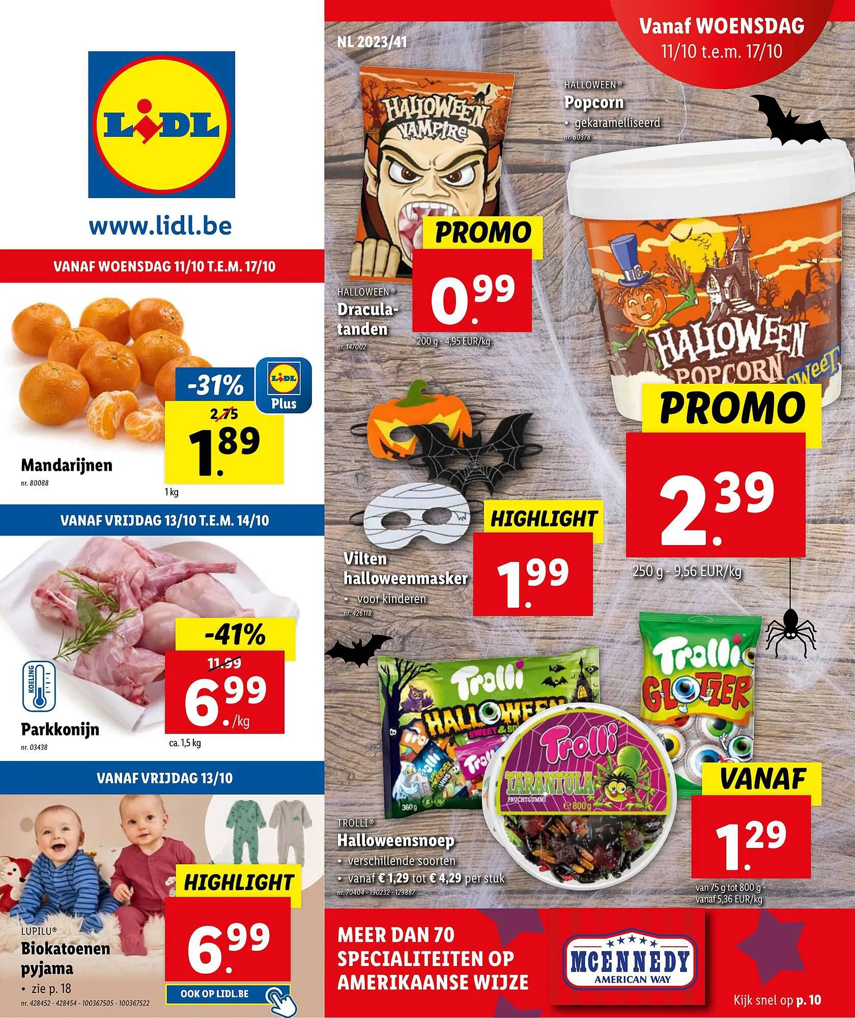 Lidl Folder van 9 oktober tot 9 oktober 2023 - folder pagina 1