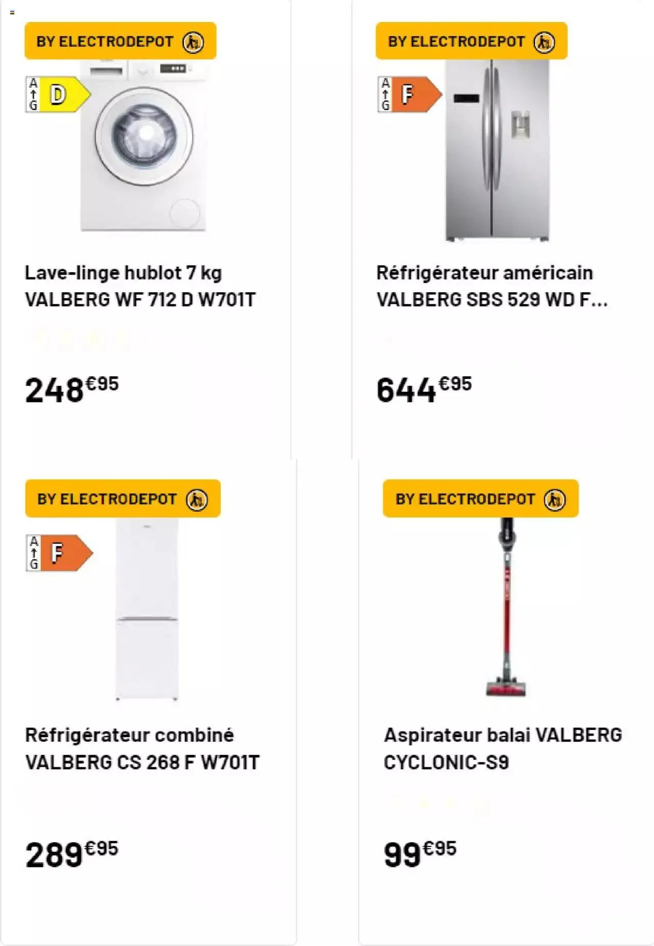 Electro Depot folder / publicité van 9 juni tot 31 december 2023 - folder pagina 4