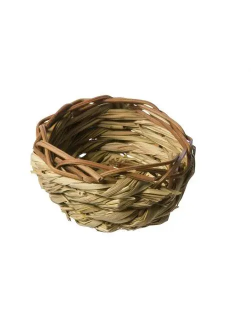 Adori Vogelnest M - Vogelbroedbenodigheden - Ø9 cm Gras Medium