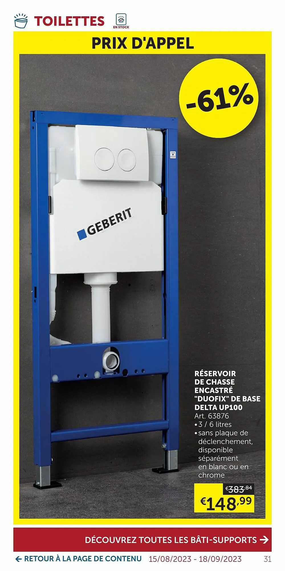 Zelfbouwmarkt folder van 19 september tot 16 oktober 2023 - folder pagina 31