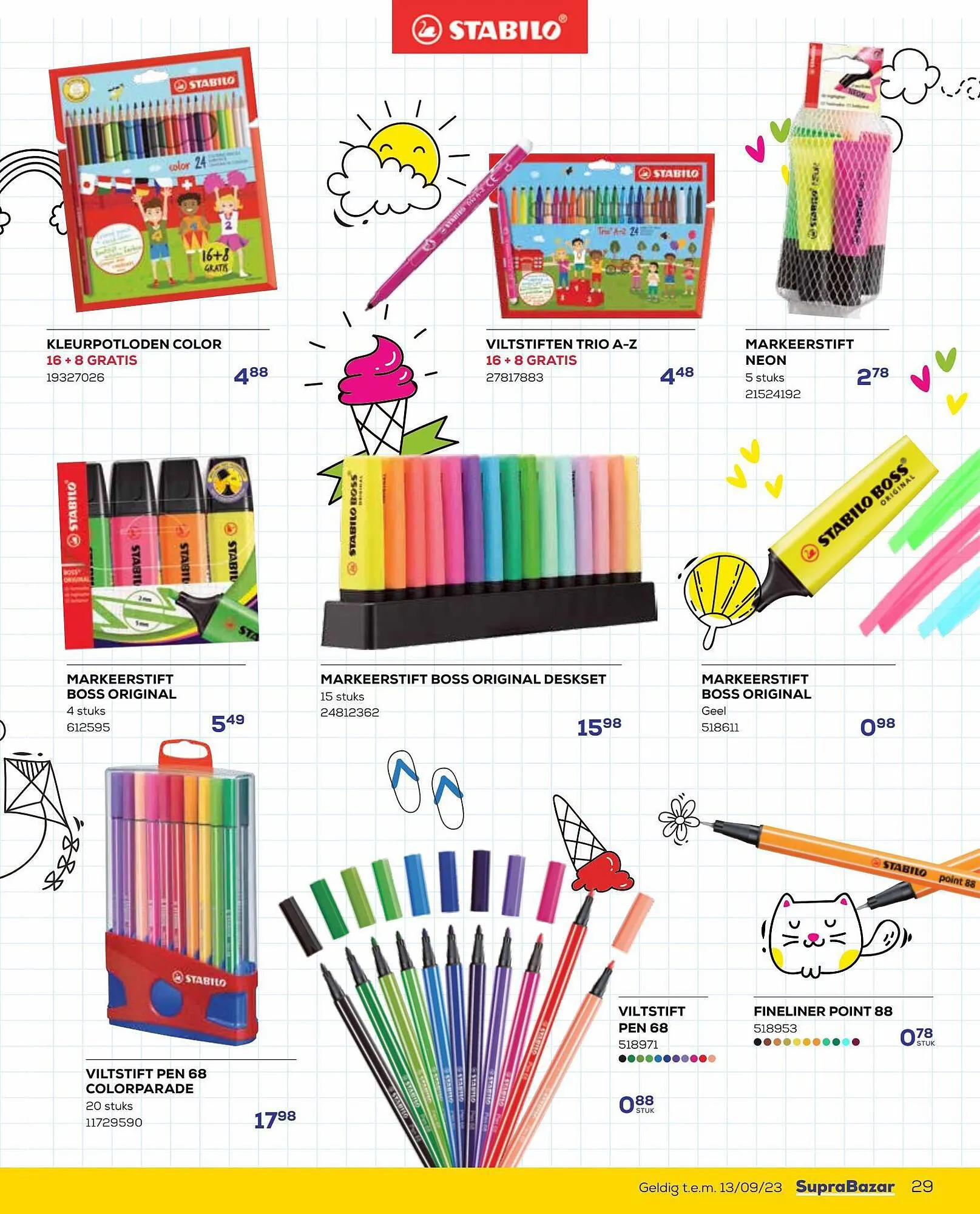 Supra Bazar folder van 3 augustus tot 13 september 2023 - folder pagina 29